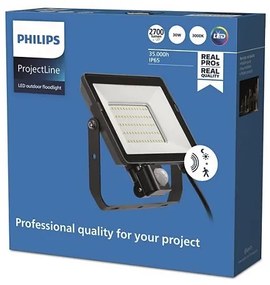 Philips - Proiettore LED da esterno con sensore PROJECTLINE LED/30W/230V IP65 3000K
