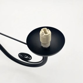 Brilagi - LED Lampadario a sospensione con catena COTTAGE 3xG9/40W/230V nero/bianco