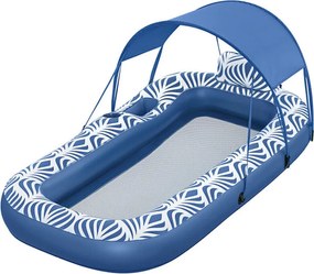 Bestway Materassino Gonfiabile con Parasole Comfort Plush 198x112 cm Spiaggia e Piscina 43732