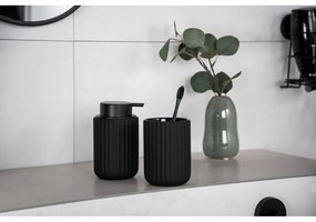 Dosatore di sapone in ceramica nera Belluno - Wenko