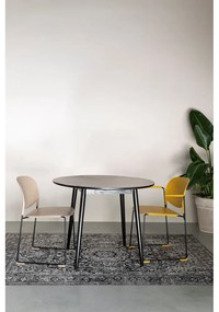 Tavolo da pranzo rotondo con piano in rovere ø 100 cm Fabio - White Label