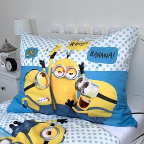 Biancheria da letto singola per bambini in microfibra 140x200 cm Minions 2 - Jerry Fabrics