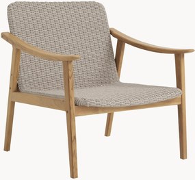 Sedia con braccioli da giardino in legno di teak Honolulu