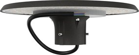 Lampione LED Circolare Nero 30W 50W 70W IP65 CCT Bianco Variabile Colore Bianco Variabile CCT