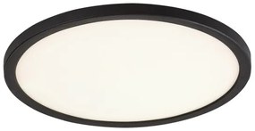 Rabalux 71098 - Plafoniera LED GONZALO LED/36W/230V diametro 50 cm nero
