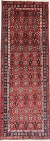 Hamedan Tappeto 300x110 Rosso (Iran) Annodato A Mano