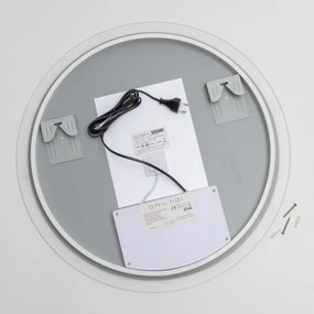 Brilagi-LED RGBW dimmerabile, specchio riscaldato con retroilluminazione CLARA PRO LED/18W/230V ø60 cm IP44