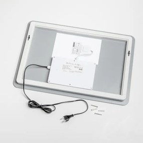 Brilagi - Specchio da bagno LED dimmerabile, antiappannante e retroilluminato DIANA LED/13W/230V 40x60 cm IP44