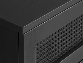 Tavolino nero 60x110 cm Pensacola - Unique Furniture