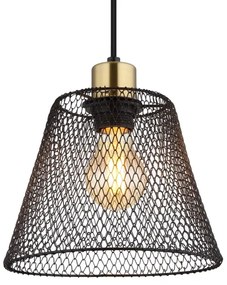 Globo 15646H - Lampadario a sospensione con filo BAKU 1xE27/40W/230V diametro 20 cm