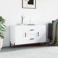 Credenza Bianca 100x36x60 cm in Legno Multistrato 828180