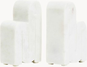Set di 2 fermalibri in marmo Nason
