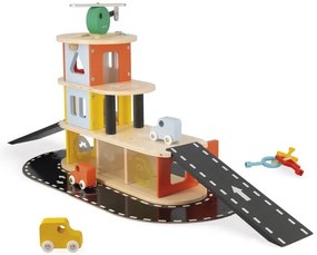 Janod - Garage in legno BOLID