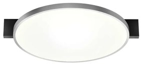 Light-Point - Inlay Round C2 Plafoniera Matt Black/Satin Silver