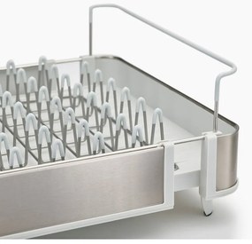 Scolapiatti in metallo argentato Extend - Joseph Joseph