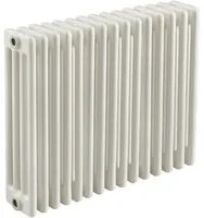 Radiatore acqua calda EQUATION in acciaio 4 colonne, 15 elementi interasse 535 cm, bianco