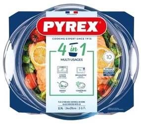 Pirofila da forno PYREX 2,1 l con coperchio
