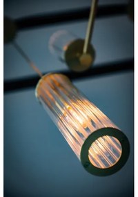 Argon 8489 - Lampadario a sospensione con filo HAMPTON 1xE14/7W/230V oro