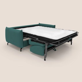 Scarlet divano letto in tessuto misto cotone impermeabile T19 petrolio