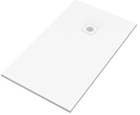Piatto doccia SENSEA in composito minerale di resina gelificata Remix V3 bianco L 80 x L 140 x H 2.8 cm opaco