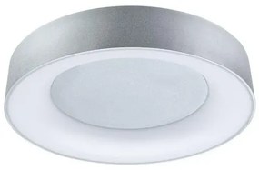 Casca LED Plafoniera IP44 2100lm Bianco/Matt Alluminio - Paulmann