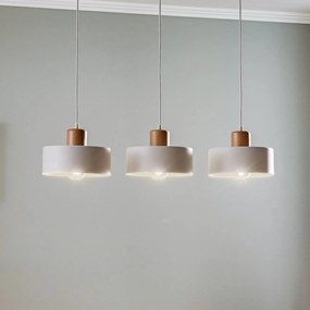 Lampada a sospensione Tako EMIBIG LIGHTING, dimmerabile, Bianco / Opale, Soggiorno / Sala da pranzo, Metallo, Moderno, Lampada a sospensione