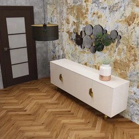 Lampadario a sospensione con filo LOFT SHADE 1xE27/60W/230V diametro 40 cm nero/oro