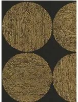 Cole & Son Carta da parati Luna - Schwarz/ Gold