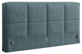 Testiera blu imbottita 229x100 cm Darren – Micadoni