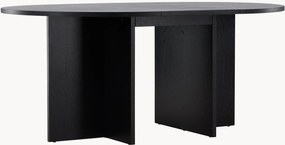 Tavolo allungabile ovale effetto legno Strada, Ø 120 x 170 cm