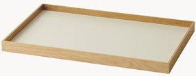 Vassoio decorativo componibile in legno di quercia Frame