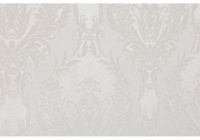 Set con copriletto e federa color crema in tessuto damascato 240x260 cm Beste – Mijolnir