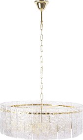 Lampada Cristal APP1779-CP 60CM Gold
