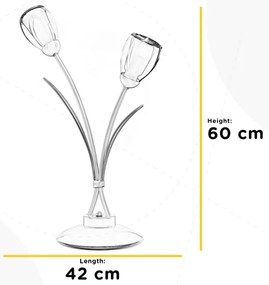 ONLI - Lampada da tavolo ANTEA 2xE14/6W/230V 60 cm