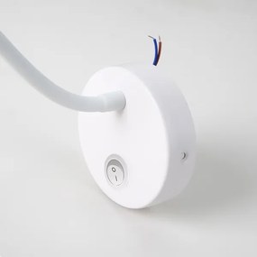 Brilagi - Lampada da parete flessibile a LED dimmerabile MAYA 1xG9/4W/230V bianco