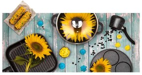 Pentola antiaderente Pfluon Granit con coperchio in vetro , ⌀ 20 cm Grande - Orion