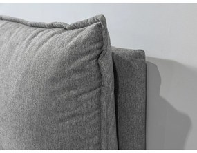 Letto matrimoniale beige imbottito con spazio contenitivo con griglia inclusa 160x200 cm Garance – Bobochic Paris