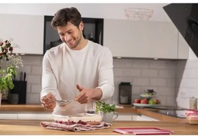 Tefal - Contenitore per alimenti 2 l MSEAL GLASS rosso/vetro