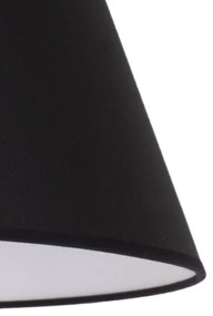 Duolla Paralume Sofia altezza 26 cm, bianco/nero