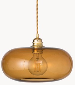 Lampada a sospensione piccola in vetro soffiato Horizon