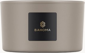 Candela profumata a 3 stoppini fatta a mano Sand (viola, fiore di Ciliegio)