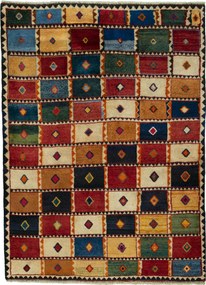 Gabbeh Tappeto 130 x 170 (Iran) Annodato A Mano