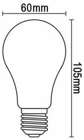 Lampadina LED FILAMENT A60 E27/12W/230V 330° 4000K