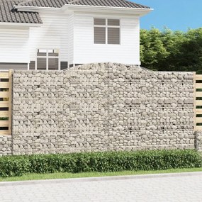 Cesti Gabbioni Ad Arco 8 Pz 400x30x200/220 Cm Ferro Zincato /