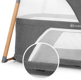 KINDERKRAFT - Culla da viaggio 4in1 SOFI grigio