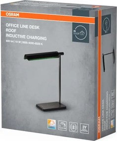 Osram - Lampada da scrivania LED dimmerabile OFFICE LINE LED/19W/230V nera