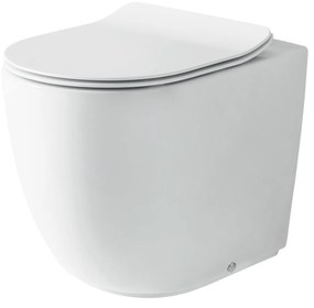 Wc a Terra Senza Brida The ArtCeram "File 2.0" Bianco Lucido