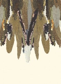 Eijffinger Carta da parati panoramica Fancy Feather - White
