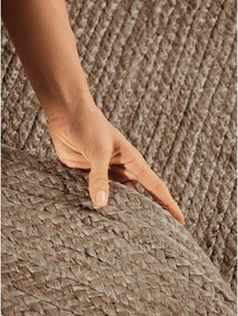 Tappeto colore naturale scuro in iuta reversibile/tessuto a mano 160x230 cm Braided – Hanse Home