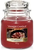 Crisp campfire apples, candela in giara media Yankee Candle